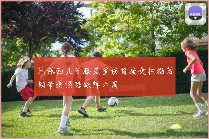 范佩西儿子膝盖重伤将接受扫描若韧带受损恐缺阵六周